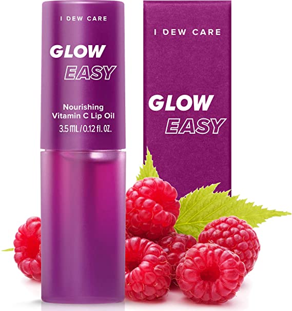 I DEW CARE Glow Easy | Vitamin C Tinted Lip Gloss Oil | Korean Skincare, Vegan, Cruelty-Free, Gluten-Free, Paraben-Free