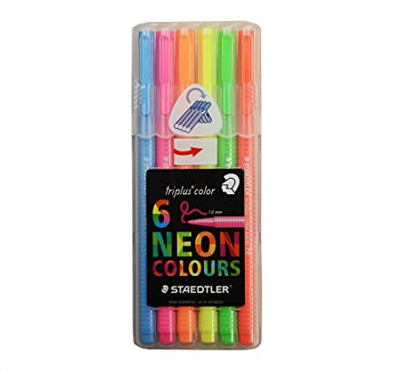 Triplus Color Neon Colours 6pk