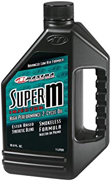 Maxima (28901) Super M Injector 2-Stroke Premix/Injector Oil - 1 Liter