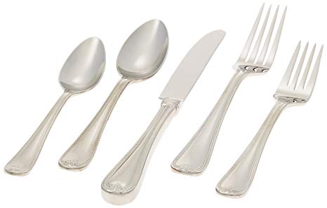 Lenox Vintage Jewel Stainless Flatware 5 Piece Place Setting