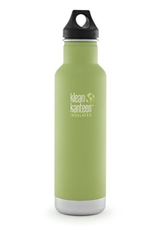 Klean Kanteen Classic Insulated 20-Ounce Stainless Steel Bottle With Loop Cap