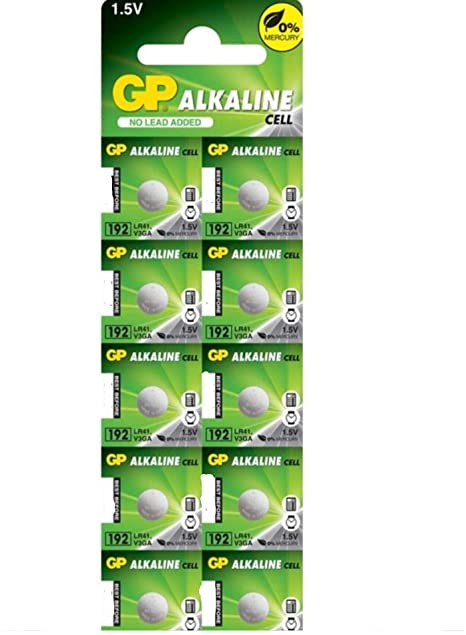 GP Batteries Gp192C10 Alkaline Coin Cell(10X)
