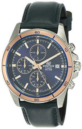 Casio Edifice Chronograph Blue Dial Men's Watch - EFR-526L-2AVUDF (EX302)