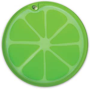 Dexas Citrus Slice Cutting Board/Serving Board 9 inches, Lime