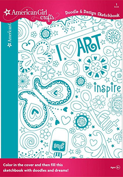 American Girl Crafts Doodle Design Sketchbook, Art