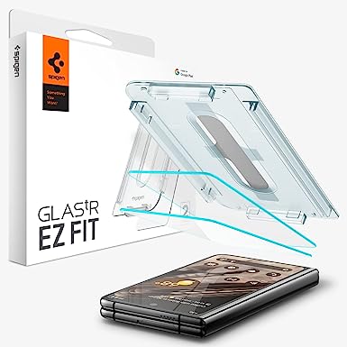 Spigen Tempered Glass Screen Protector [GlasTR EZ FIT] designed for Pixel Fold [2 Pack]