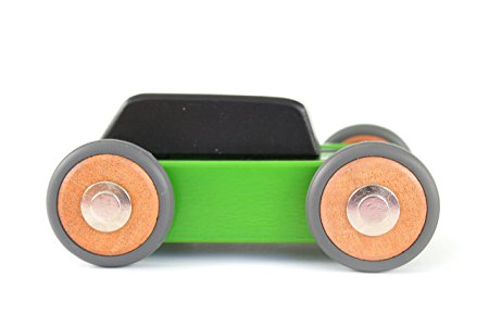 15 Piece Tegu Hatch Magnetic Wooden Block Car