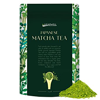 Heapwell Japanese Matcha Green Tea Powder 50G