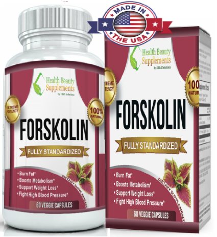 -EXTREME POTENCY- Natural Pure Forskolin Extract,Not 125mg But 250mg Per Day-Best Forskolin Belly Buster Capsules Available-Fully Standardized