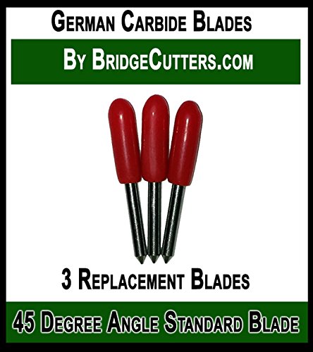 German Carbide Replacement Cutting Blades for Craft Cutting Machines 3 blades