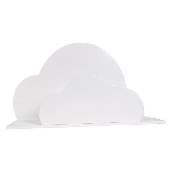 Trend Lab Cloud Wall Shelf, White
