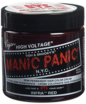 Manic Panic Semi-Permanent Color Cream, Infra Red