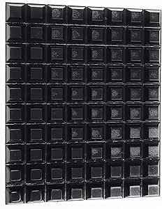 3M Bumpon SJ5018 Black Bumper/Spacer Pad - Square Shaped Bumper - 0.5 in Width x 0.23 in Height - 67380 [PRICE is per PAD]