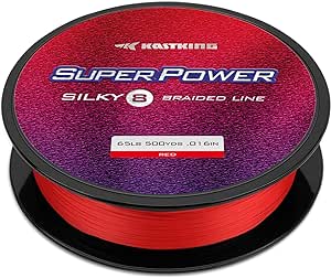 KastKing SuperPower Braided Fishing Line - Abrasion Resistant Braided Lines – Incredible Superline – Zero Stretch – Smaller Diameter – A Must-Have!