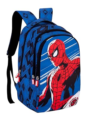 Disney Marvel Avenger Spider Man Blue 30ltr Kids School Backpack