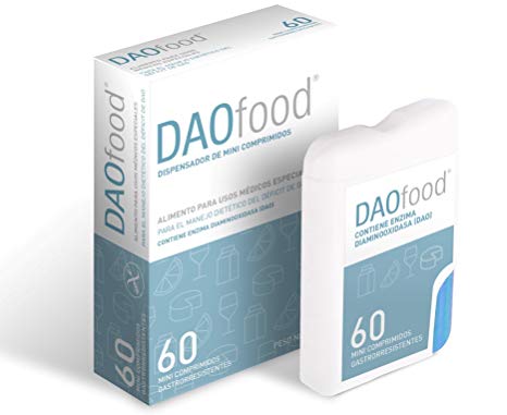 DAOfood 60 mini-tablets for dietary treatment of DAO Deficiency