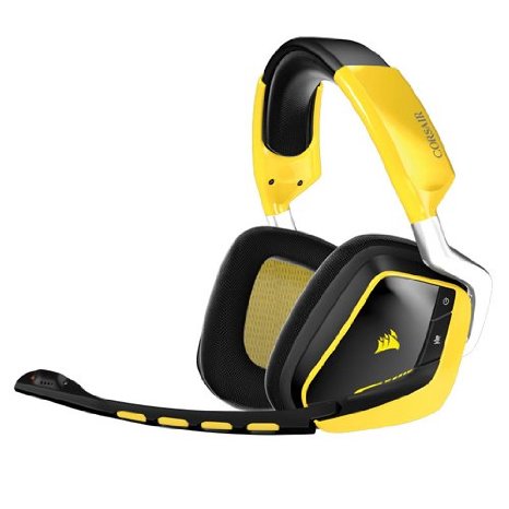 Corsair CA-9011135-EU VOID RGB Wireless SE Jacket USB Dolby 71 Multi-Colour RGB Comfortable PC Gaming Headset - Yellow