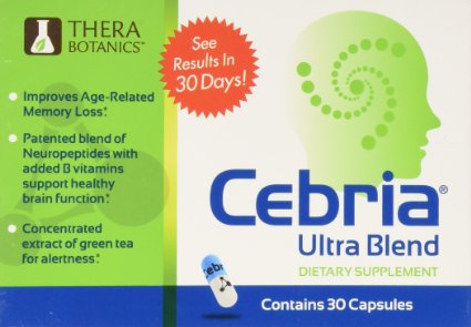 Cebria Ultra Blend, Natural Brain Supplement