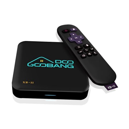 2017 Newest Model GooBang Doo XB-II Android 5.1 TV Box with 1000M LAN 16GB ROM, Unique GooBang Doo Server(OTA) and True 4K Playing