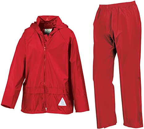 Kids/Childrens Waterproof Jacket and Trouser Suit