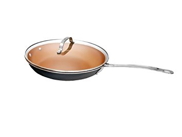 Gotham Steel 1765 Frying Pan, 11", Brown