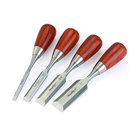 WoodRiver 4 Piece Butt Chisel Set