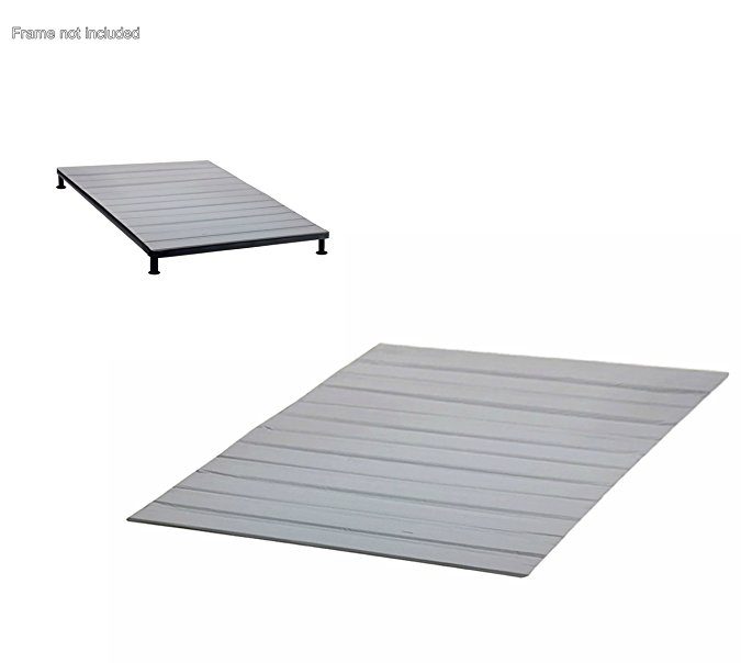 Continental Sleep, Heavy Duty Mattress Support Bunkie Board/Slats with Cover |Queen Size|