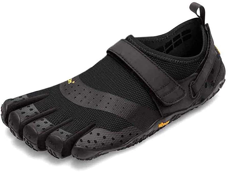 Vibram Mens Men's V-Aqua Black Walking Shoe