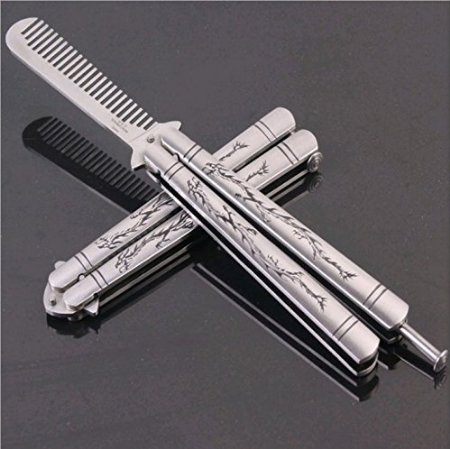 iThings J(TM) 1 pcs Butterfly Trainer Knife Tactical Knife