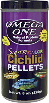 Omega One Super Color Cichlid Pellets Small Sinking