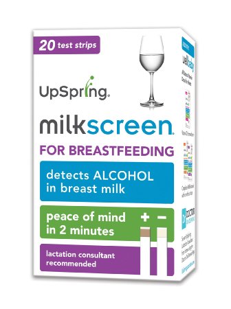 UpSpring Milkscreen Quick Accurate Test for Alcohol in Breast Milk 20 Pack