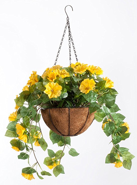 Fully Assembled Petunia Hanging Basket by Oakridge OutdoorTM