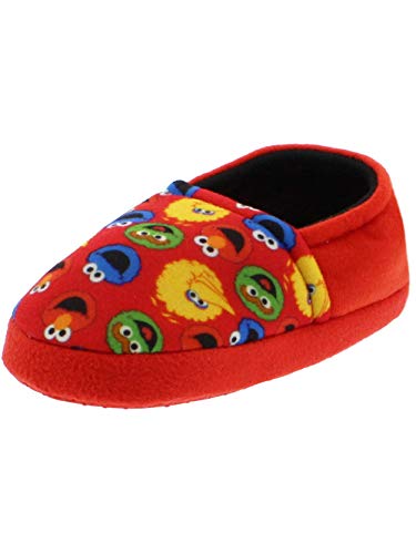 Sesame Street Elmo Cookie Monster Boys Girls Aline Slippers (Toddler/Little Kid)