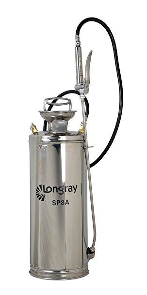 Stainless steel hand-pumped sprayer (2 gallon)