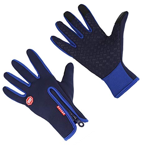 Winter Gloves Windproof Thermal for Men Women Ideal for Sport Outdoor Running Cycling Hiking Driving Climbing Touch Screen Multifunctional Gloves