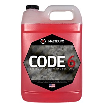 Master Fog - Code 6 ® (Extremely Long Lasting Fog Fluid) - 1 Gallon