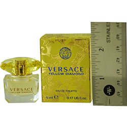 VERSACE YELLOW DIAMOND by Gianni Versace Perfume for Women (EDT .17 OZ MINI)