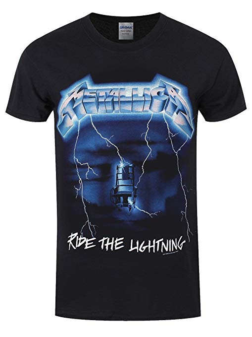 Metallica Ride The Lightning T-Shirt Black