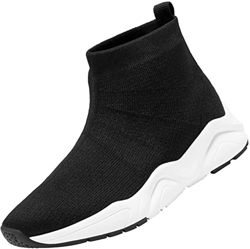 DREAM PAIRS Boys Girls Fashion Sneakers High Top Slip-on Sock Shoes (Toddler/Little Kid/Big Kid)
