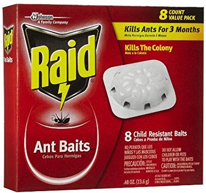 Raid 8 Count Ant Baits (Pack of 3)