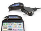 TeckNet MT-095 35mm Universal FM Transmitter With Build in Rechargeable Battery  21A Multi Car Charger - Black