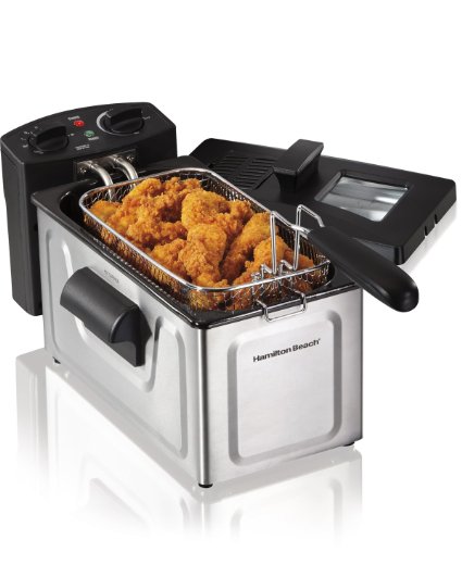 Hamilton Beach 35200 Oil Deep Fryer 8-Cup