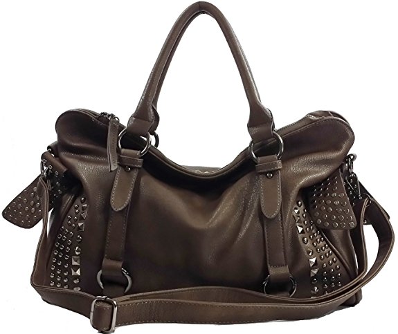 MyLux Connection Faux Leather Hobo Purse