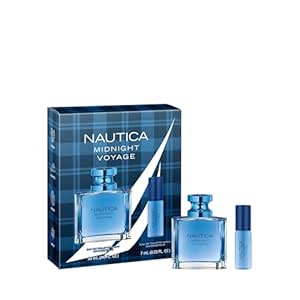 Nautica Midnight Voyage 2-Piece Giftset, Eau de Toilette & Travel Spray, 1.6oz, 0.23oz