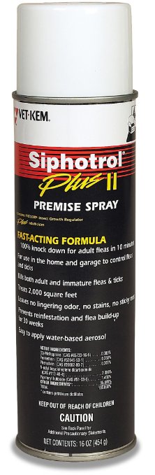 Vet Kem Siphotrol Plus II Premise Pest Control Spray, 16-Ounce