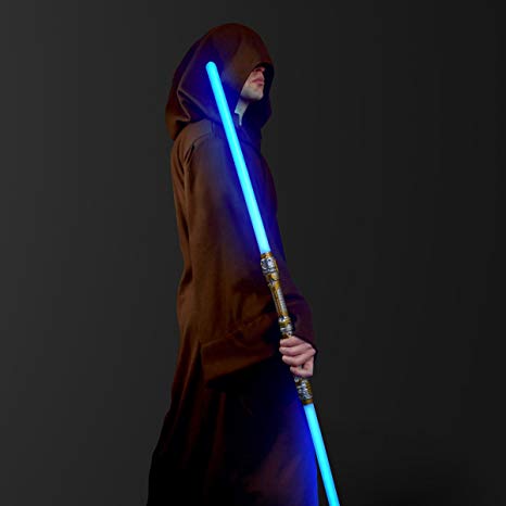 Double-sided LED Light Up Sword Saber with Blue LED & Sound Effects…