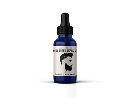 Beard and Bush Unscented Beard Oil for Men Easy To Use Natural Beard Oil & Conditioner, Comes In A Glass Bottle with A Dropper Keeps Your Beard Ready for Whatever Comes Your Way, 1 oz