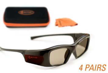 SAMSUNG-Compatible 3ACTIVE 3D Glasses Rechargeable MULTI-PACK