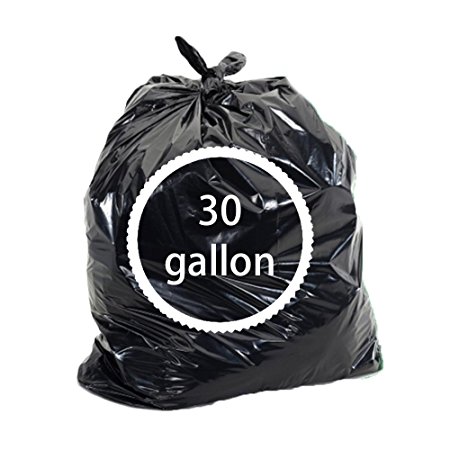 HOMMP 30 Gallon Lawn and Leaf Trash Bags, 65 Counts