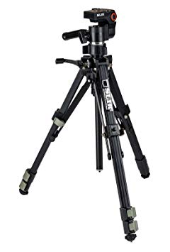 Slik Professional Universal Deluxe Tripod with 3-Way Panhead and Panoramic Photo Guide
